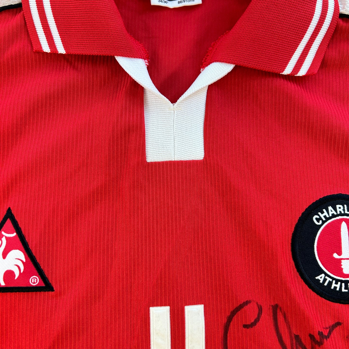 Charlton Athletic 2000/2001 Home Shirt - Squad Signed