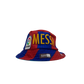 Barcelona Upcycled Messi Shirt Bucket Hat - Reversible