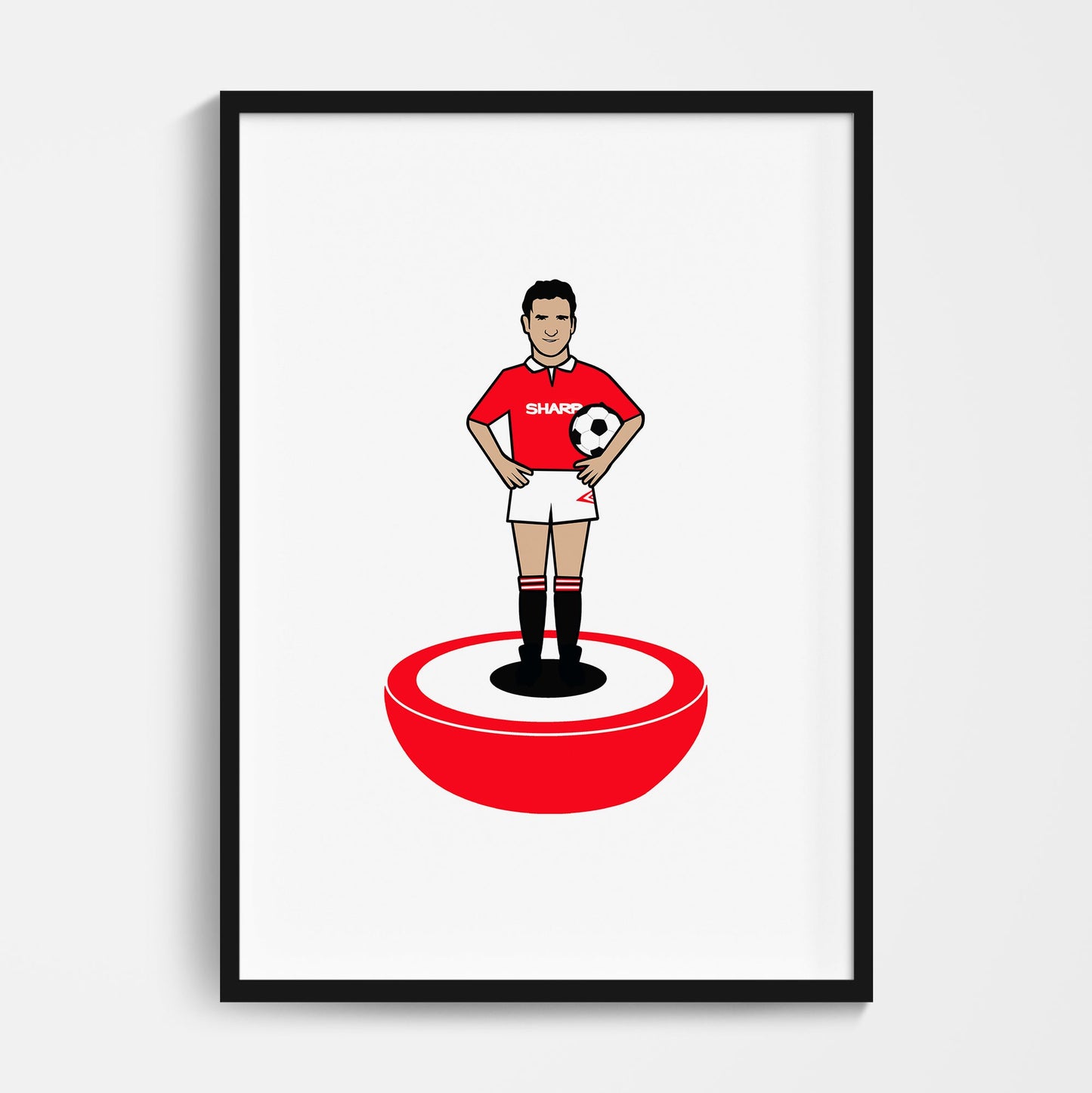 Cantona - Table Football Print