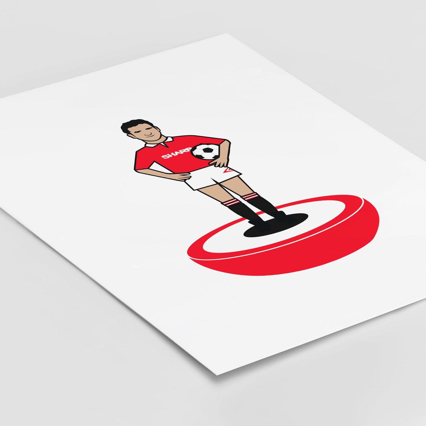 Cantona - Table Football Print