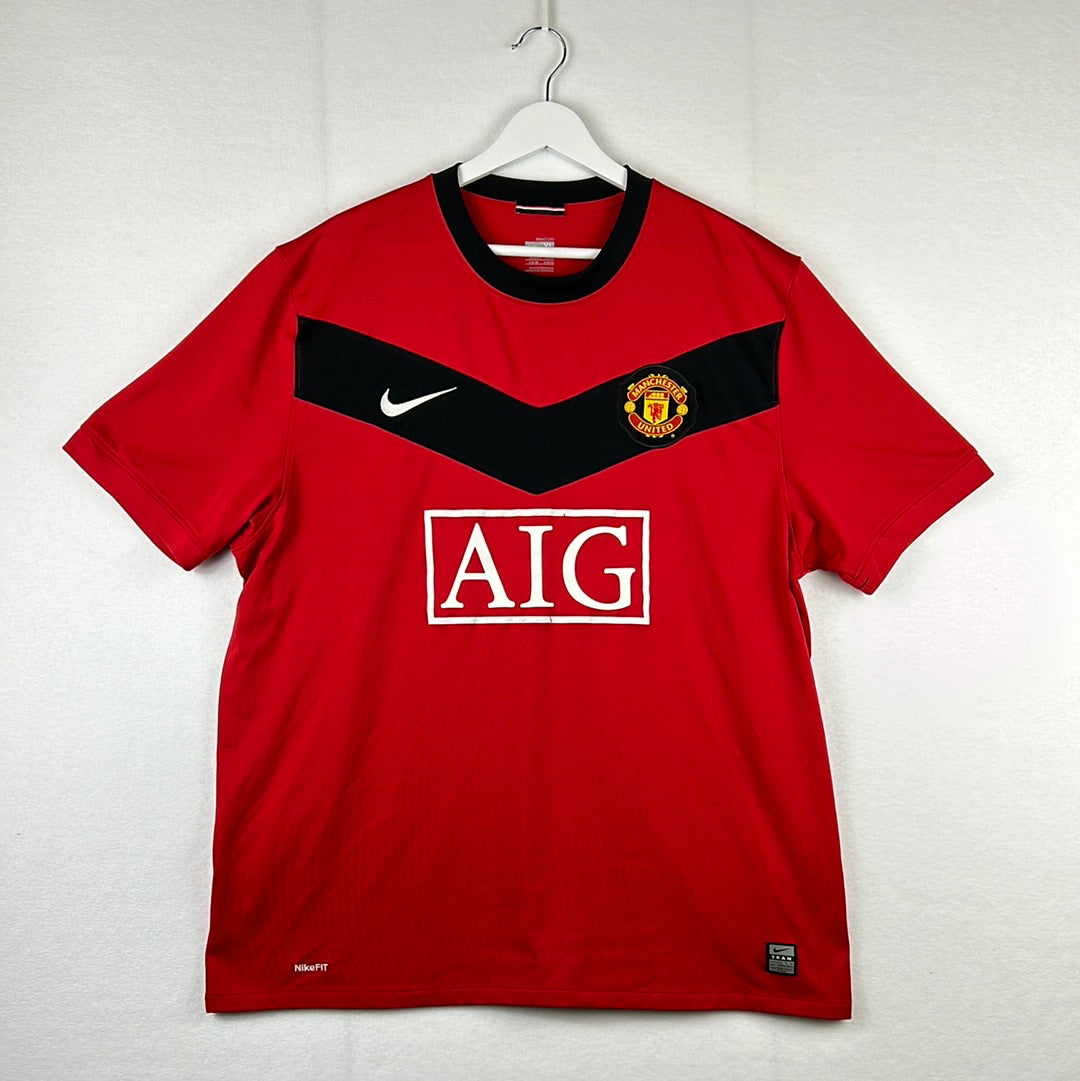 Manchester United 2009/2010 Home Shirt - Excellent Condition - Nike 355091-623