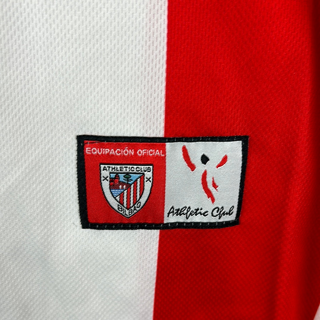 Athletic Bilbao 2007/2008 Match Worn Home Shirt - Amorbieta 5