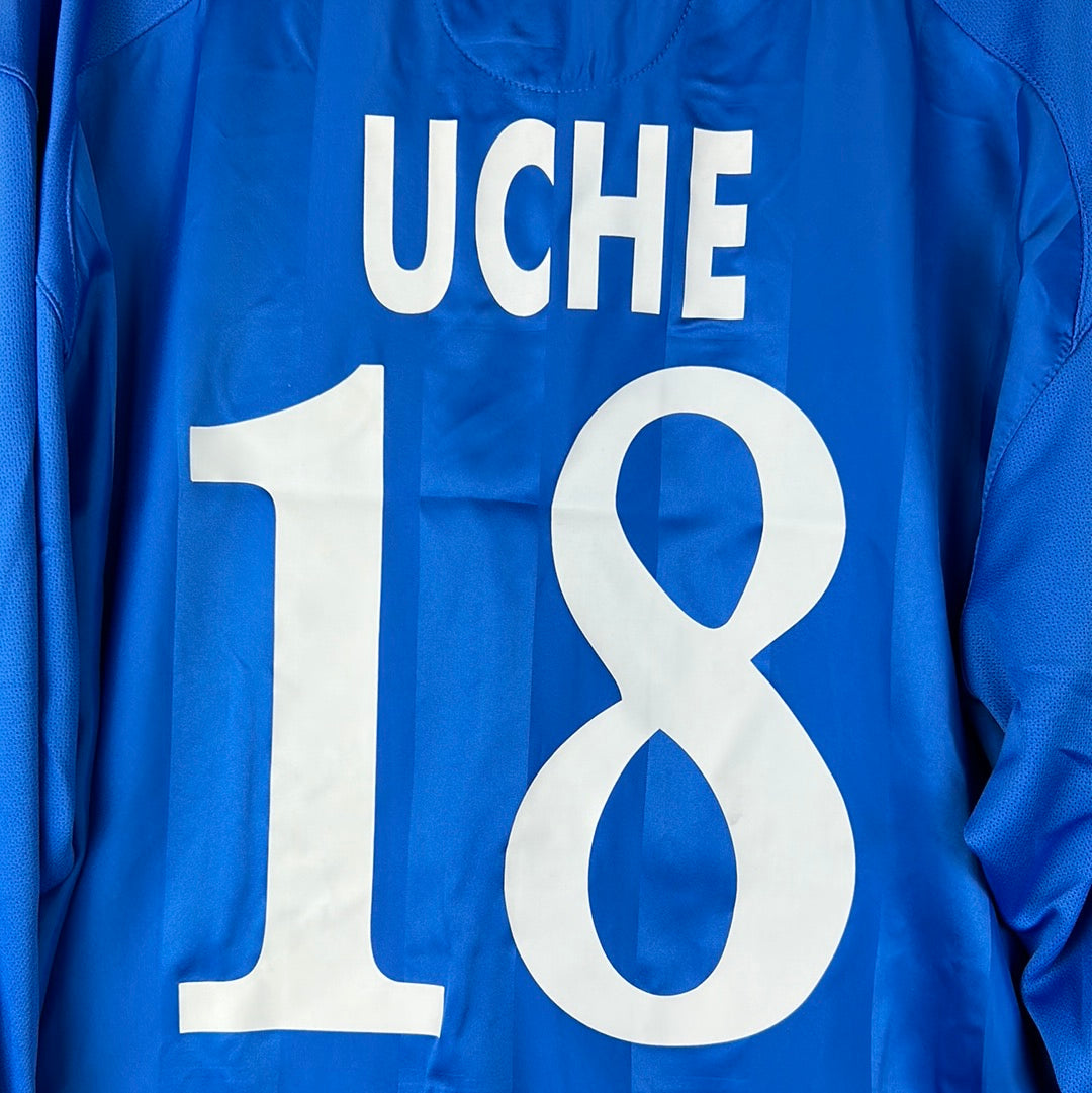 Getafe 2007/2008 Player Issue Fourth Shirt - Uche 18
