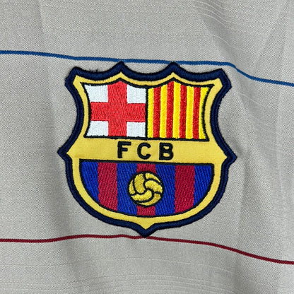 Barcelona 2003/2004 Player Issue Away Shirt - Kluivert 9 - Signed