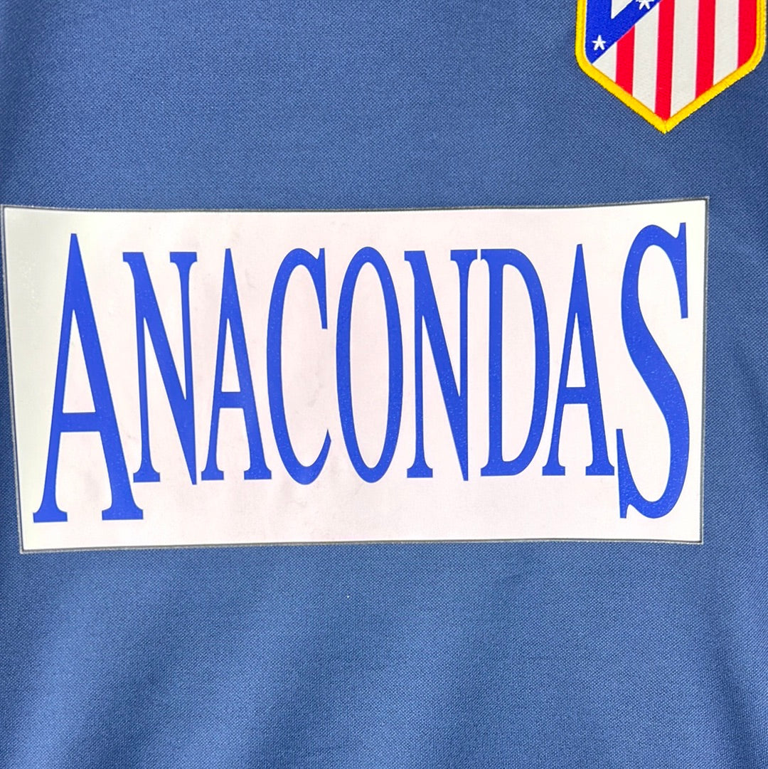 Atletico Madrid 2004/2005 Player Issue Away Shirt - Torres 9 - Anacondas
