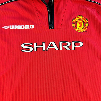 Manchester United 1998/1999 Home Shirt - Youth - Excellent