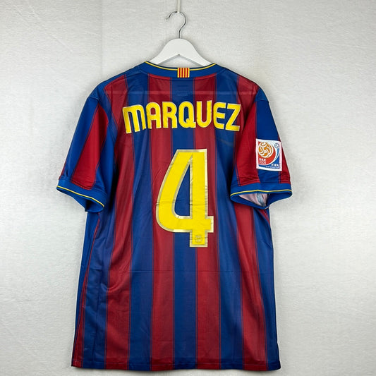 Barcelona 2009/2010 Player Issue Home Shirt - Fifa World Club Cup