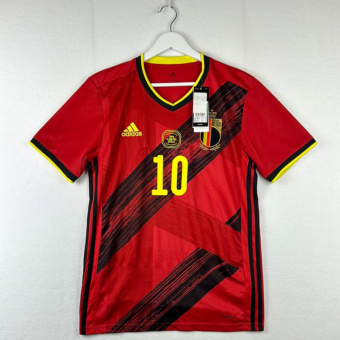 Belgium 2020/2021 Home Shirt - Small - Very Good Condition - Hazard 10