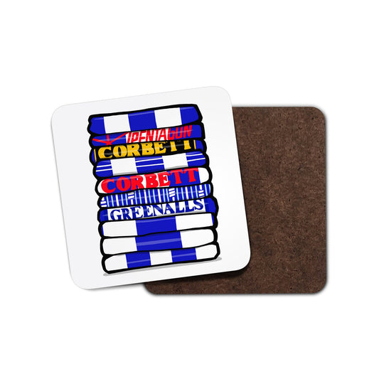 Chester Shirt Stack Coaster