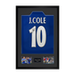 Joe Cole Signed Chelsea Shirt Premium Frame