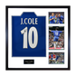 Joe Cole Signed Chelsea Shirt Elite Frame