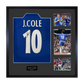 Joe Cole Signed Chelsea Shirt Elite Frame
