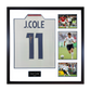 Joe Cole Signed England Shirt Elite Frame