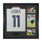 Joe Cole Signed England Shirt Elite Frame