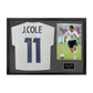 Joe Cole Signed England Shirt Classic Frame