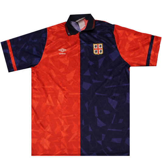 Cagliari 1992-1993 Home Football Shirt (Excellent) L