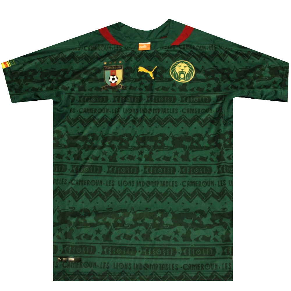 Cameroon 2014-2015 Home Football Shirt (Excellent) M
