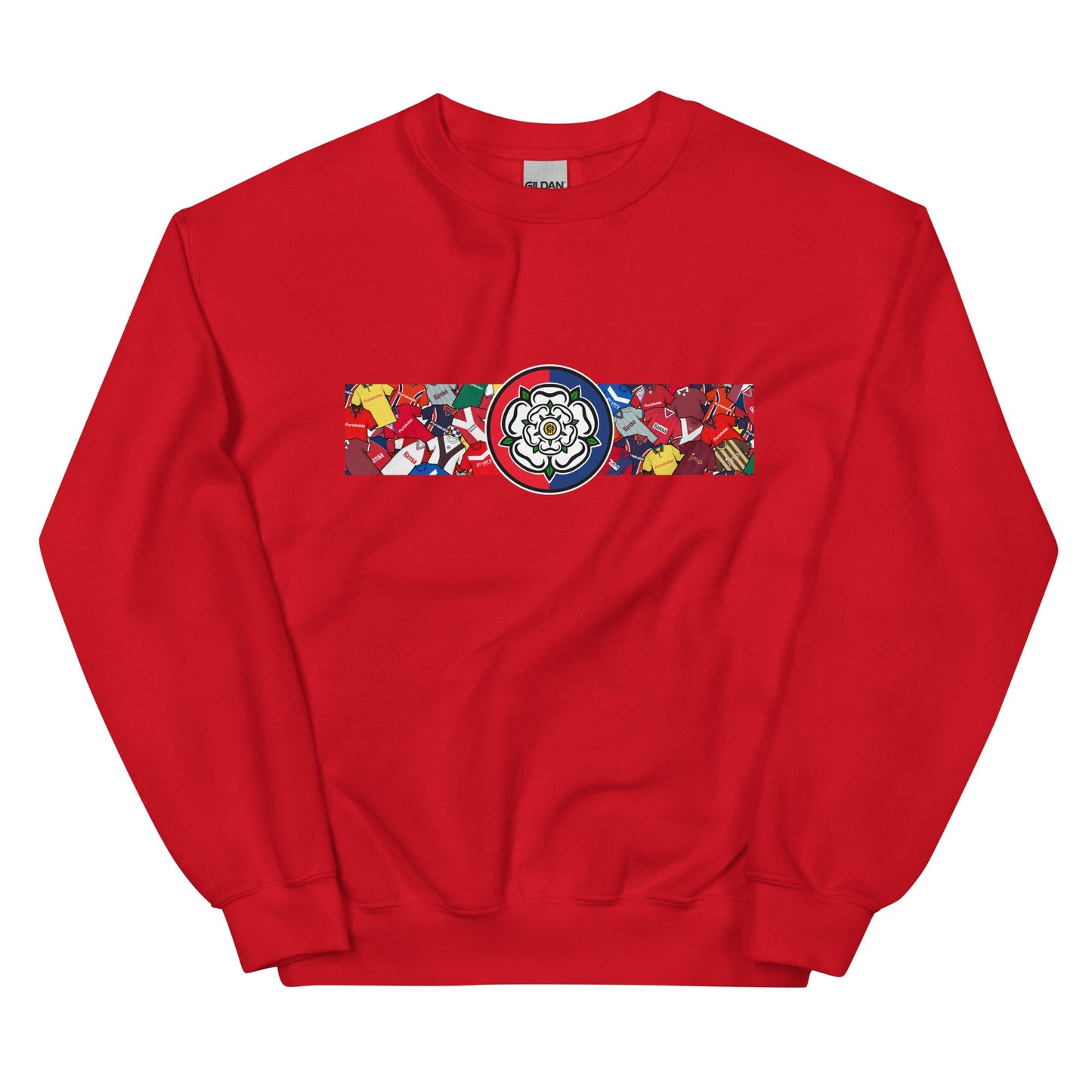 York Yorkshire Rose Retro Football Unisex Sweatshirt