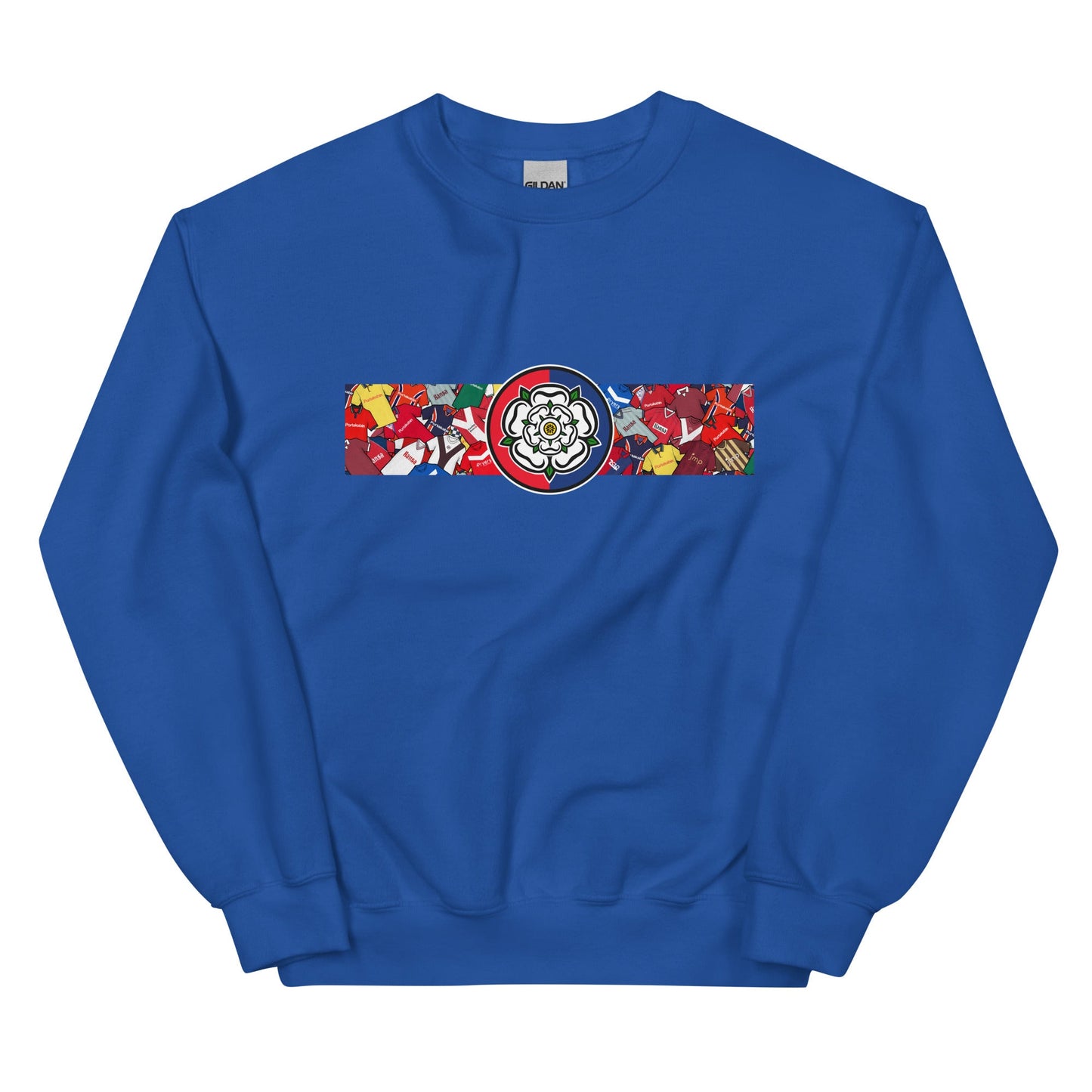 York Yorkshire Rose Retro Football Unisex Sweatshirt