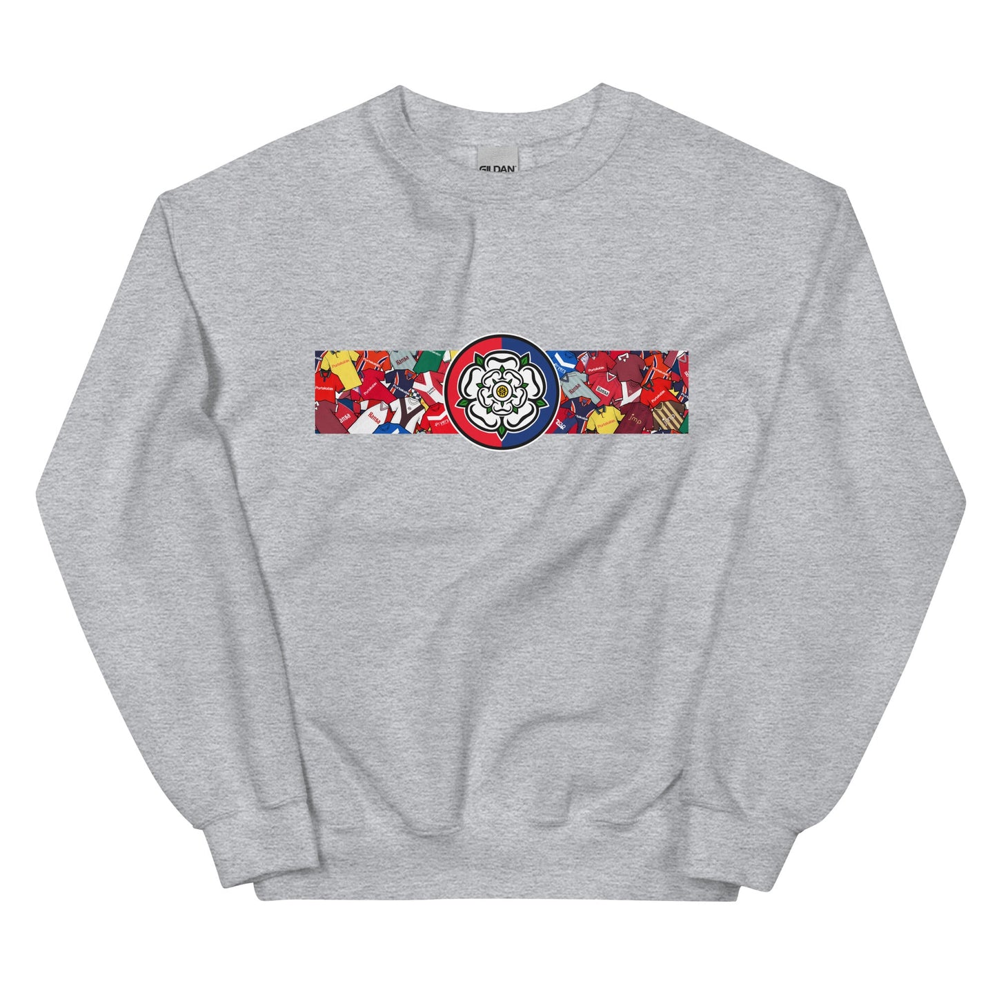 York Yorkshire Rose Retro Football Unisex Sweatshirt
