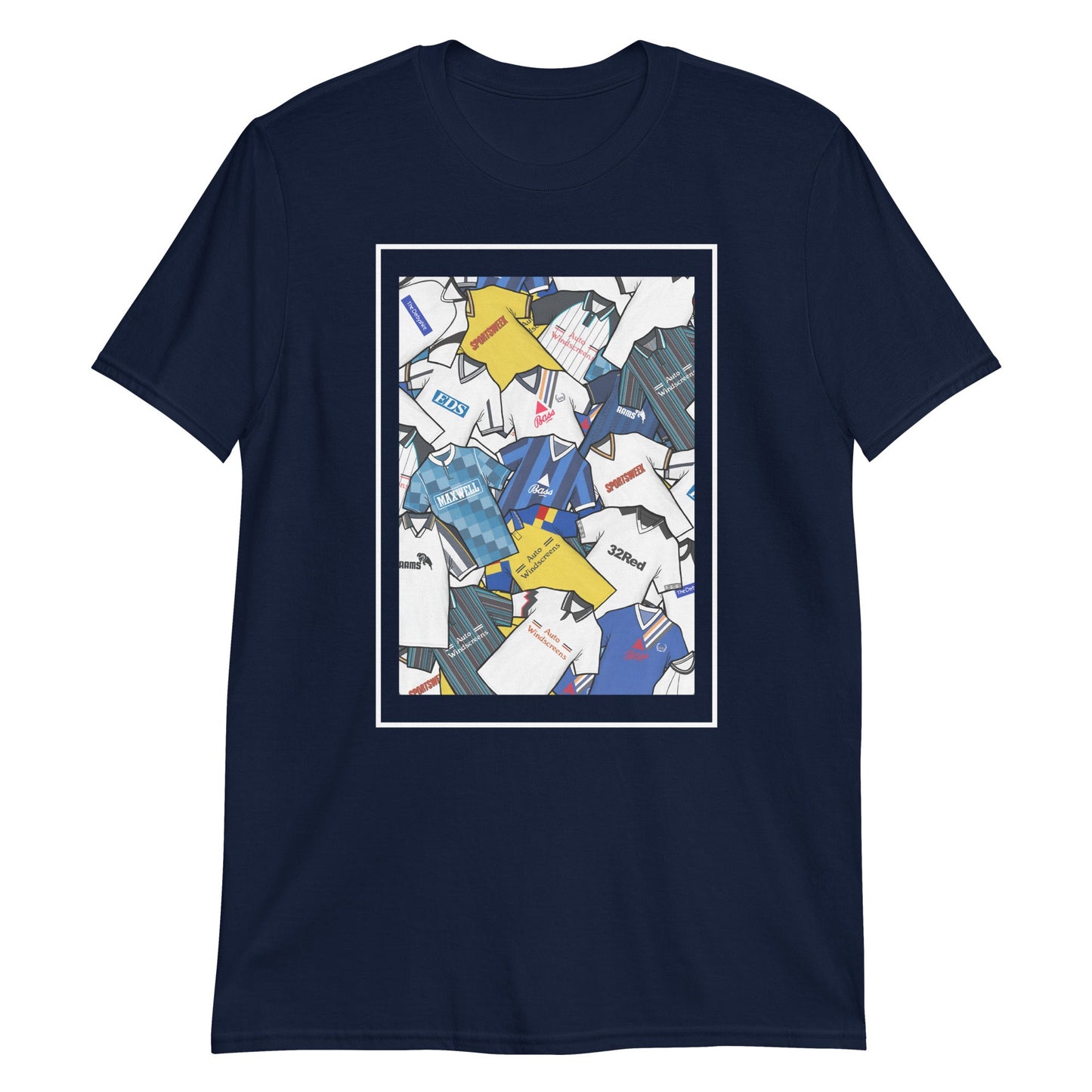 Derby Retro Inspired Jerseys Short-Sleeve Unisex T-Shirt