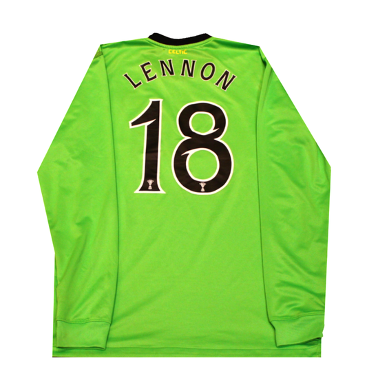 Celtic 2010-2011 Away Football Shirt L/S *Lennon (Excellent) M