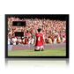 Cesc Fàbregas Signed Arsenal Plaque Iconic Frame