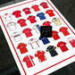 Charlton Retro Shirts Football Print