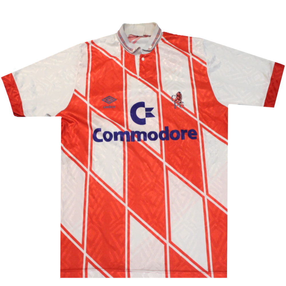 Chelsea 1990-1991 Away Football Shirt (Good) L