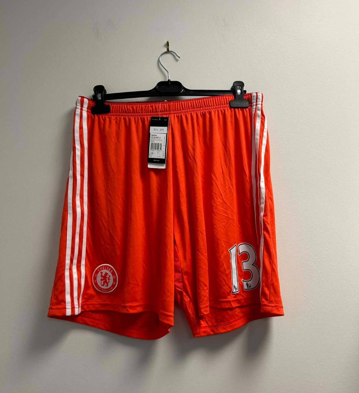 Chelsea Player Spec Goalkeeper Football Shorts 2014-2015 *13 (BNWT) L