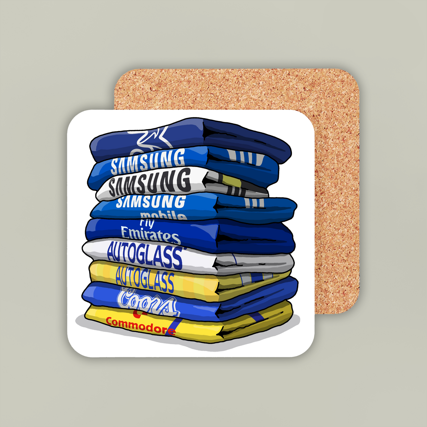 Chelsea Shirt Stack Coaster