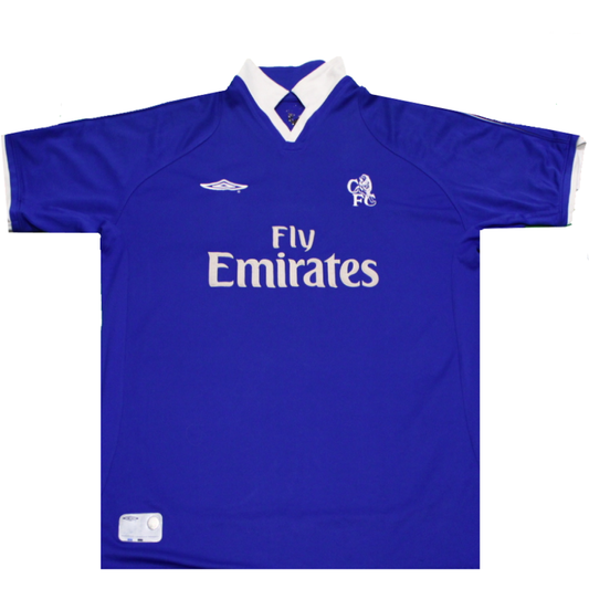 Chelsea 2001-2003 Home Football Shirt (Excellent) XL