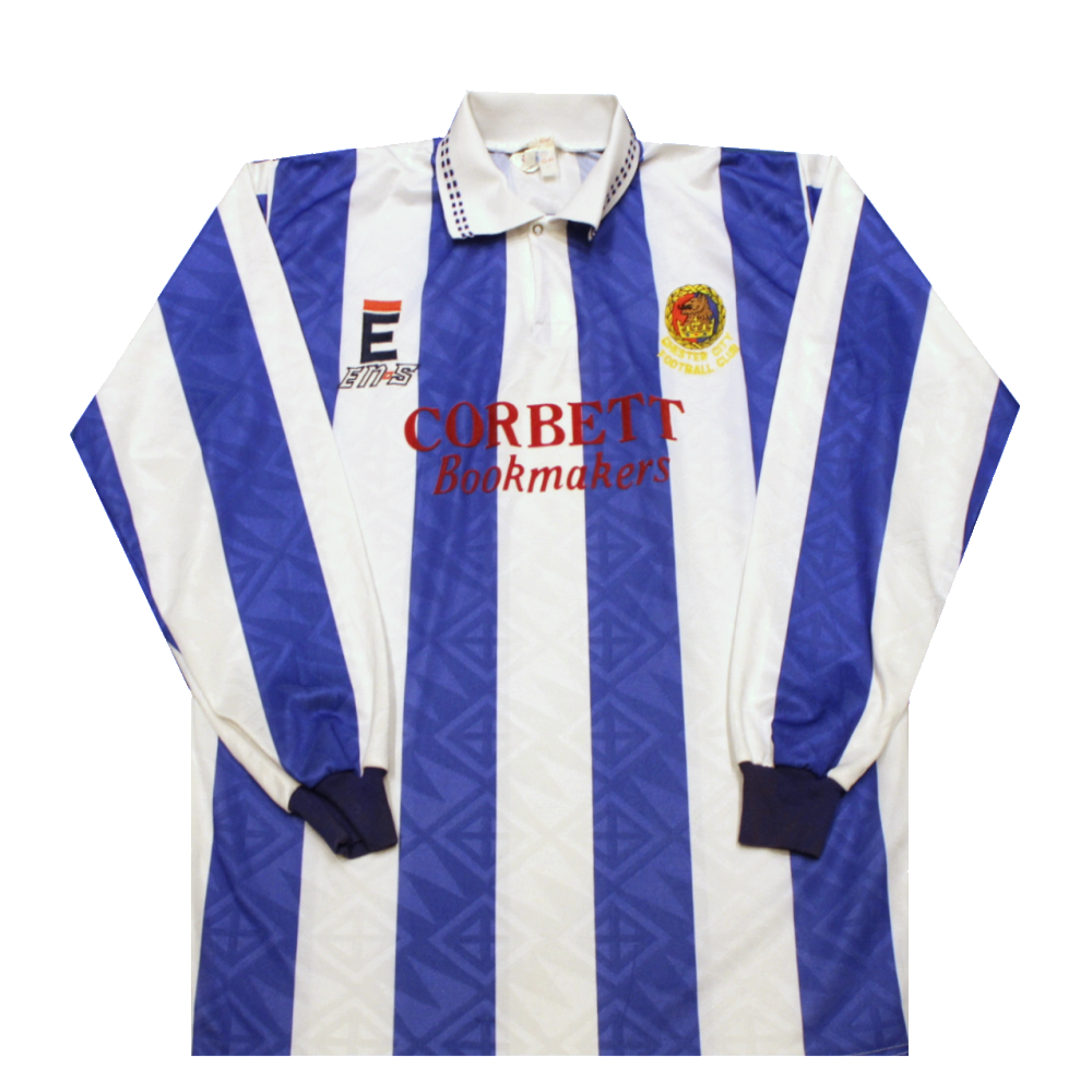 Chester City 1993-1994 Home Football Shirt (Excellent) L