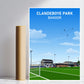 Clandeboye Park Bangor FC A3 Print