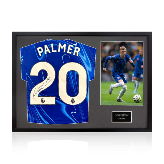 Cole Palmer Signed Chelsea 24/25 Shirt Classic Frame