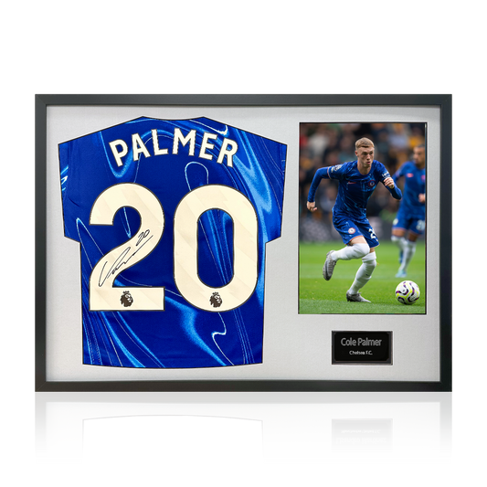 Cole Palmer Signed Chelsea 24/25 Shirt Classic Frame