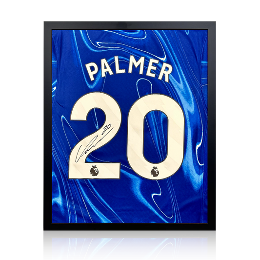 Cole Palmer Signed Chelsea 24/25 Shirt Compact Frame