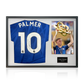 Cole Palmer Signed Chelsea Shirt Classic Frame