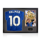 Cole Palmer Signed Chelsea Shirt Classic Frame