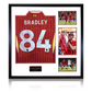 Conor Bradley Signed Liverpool Shirt Elite Frame (ACG Cert)