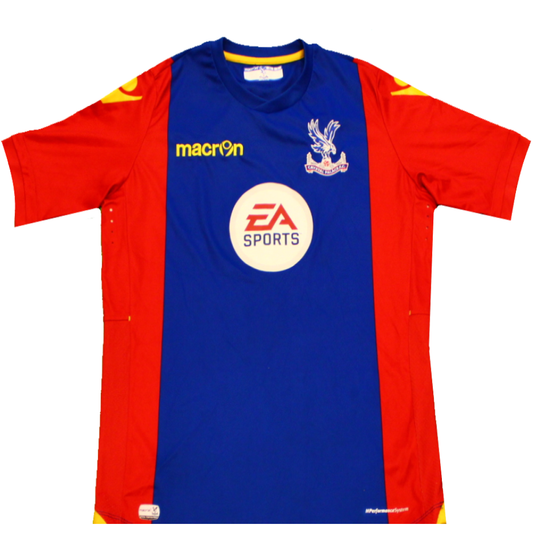 Crystal Palace 2017-2018 Home Football Shirt (Excellent) S