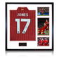 Curtis Jones Signed Liverpool Shirt Elite Frame (AFTAL Authentication)