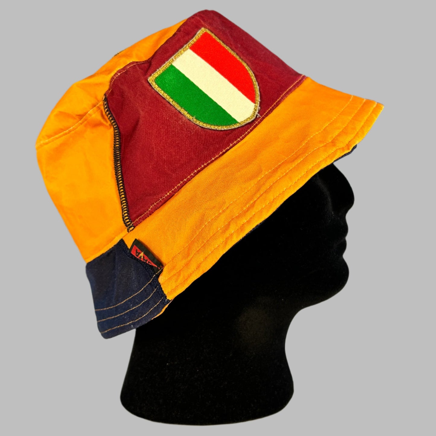 AS Roma Upcyled Shirt Bucket Hat