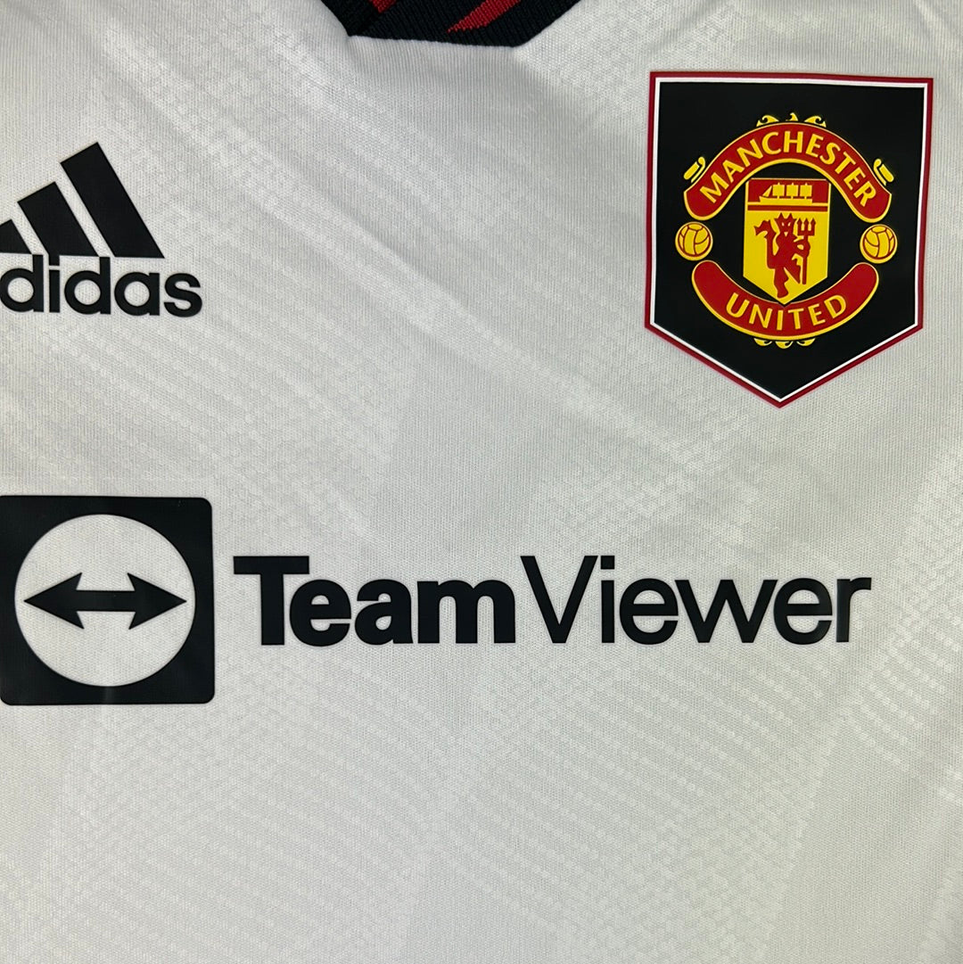 Manchester United 2022-2023 Youth Away Shirt - Age 3-4 Years - New with Tags