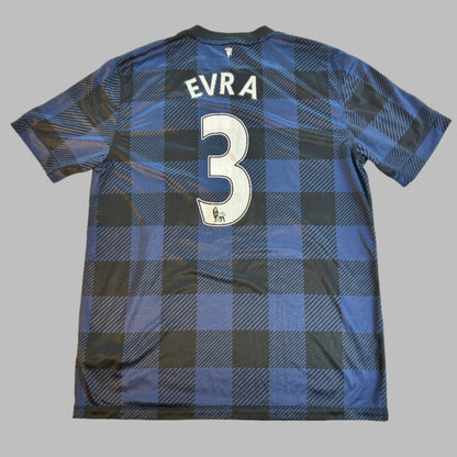 Manchester United 2013 /2014 Away Shirt back with Evra 3 print