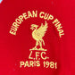 Liverpool 1980-1981 Home Shirt - European Cup Final Shirt