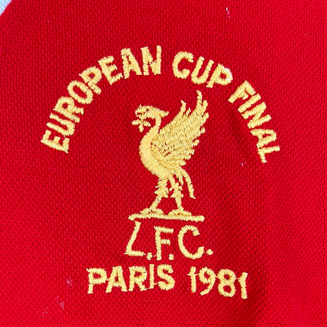 Liverpool 1980-1981 Home Shirt - European Cup Final Shirt