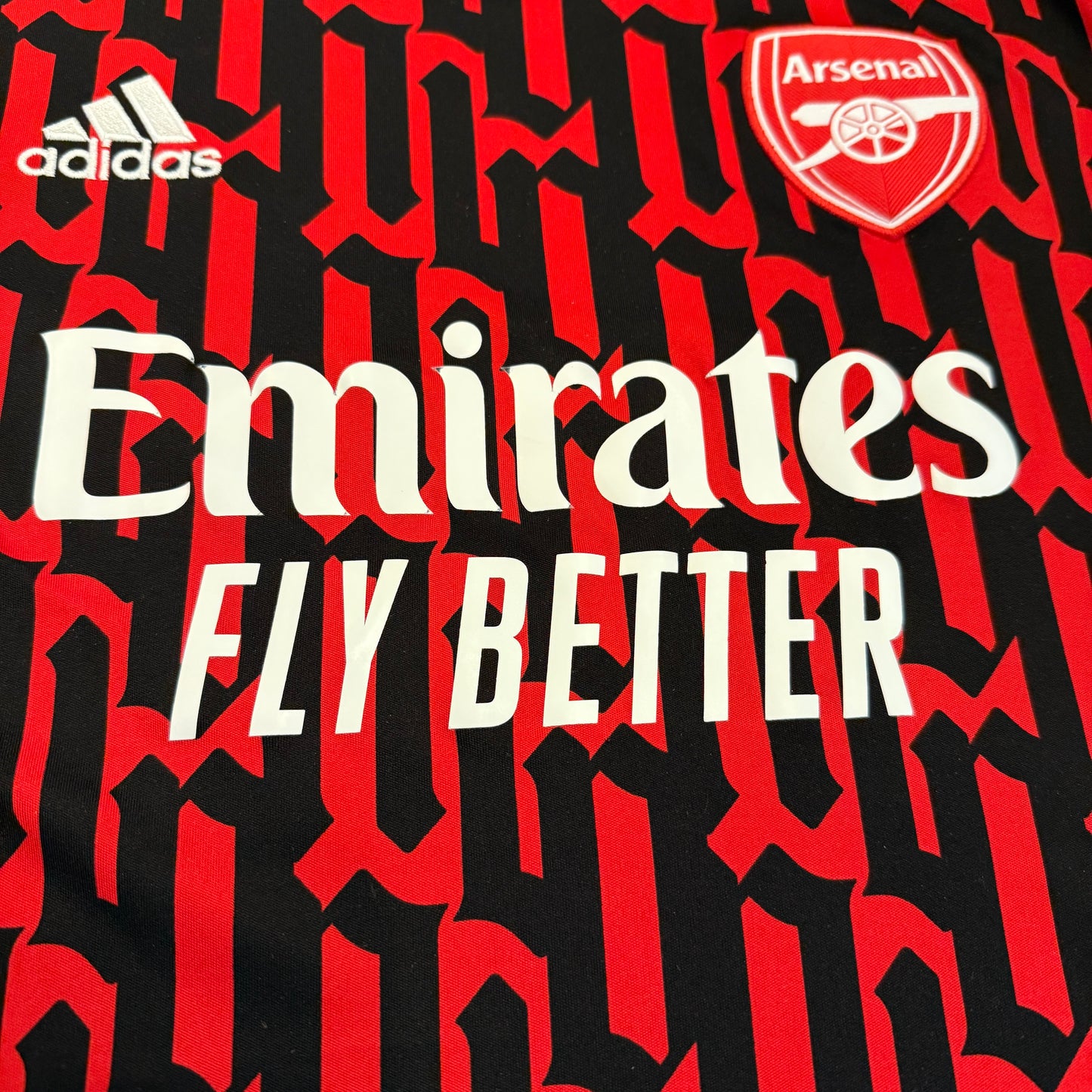 Arsenal 2020-2021 Preshi Pre Match Shirt - XL - Excellent