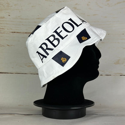 Real Madrid 2022-2023 Upcycled Home Shirt Bucket Hat *Arbeloa 17