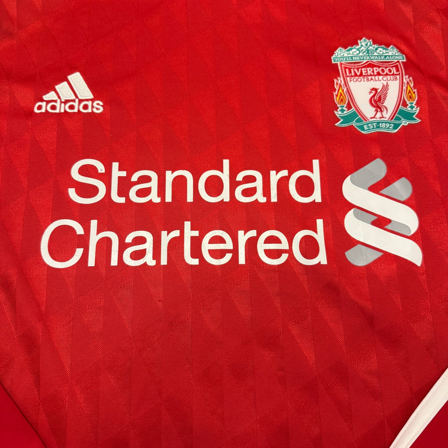 Liverpool 2010-2011 Home Shirt - Long Sleeve - Medium - Excellent